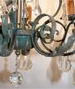 French Verdigris Régence Style Chandelier