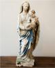 French Virgin Mary and Child Statue