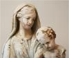 French Virgin Mary and Child Statue