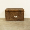 Decorative Vintage Wicker Trunk