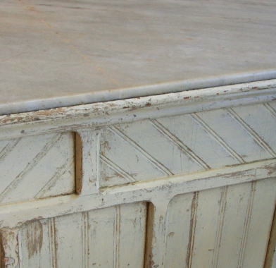 Spanish Marble Topped Counter