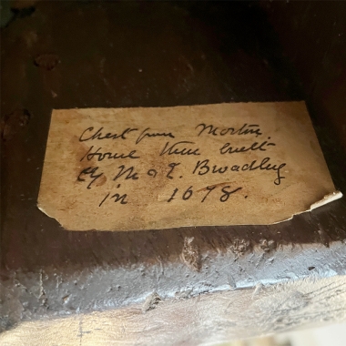 17th Century English Coffer