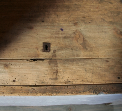 French 18 th Century Painted Armoire