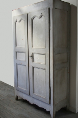French 18 th Century Painted Armoire