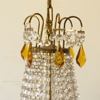 1960's Empire Style Chandelier