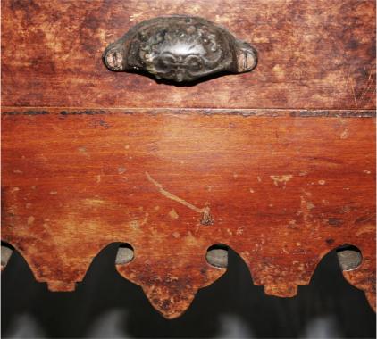 French 19th Century Butcher's Block