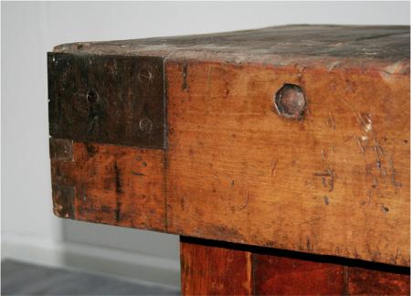French 19th Century Butcher's Block