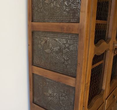 19th Century American Walnut Food Cupboard