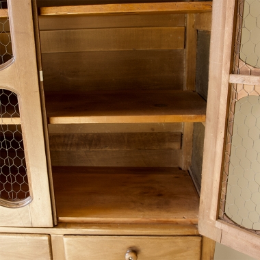 19th Century American Walnut Food Cupboard