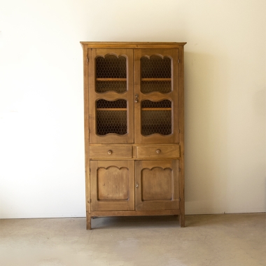 19th Century American Walnut Food Cupboard