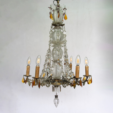 French, Belle Epoque Chandelier