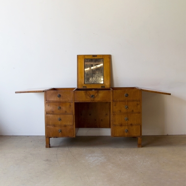 Biedermeier Kneehole Desk