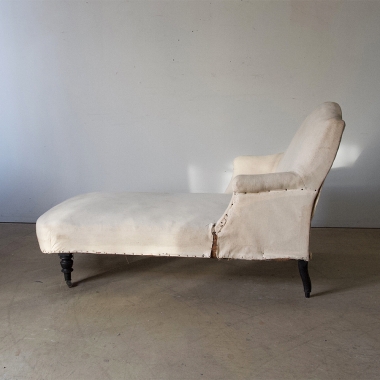 French Late 19th Century Chaise Longue 