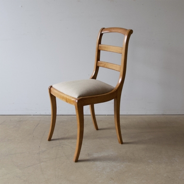 Set Of 6 French Cherrywood Chairs 