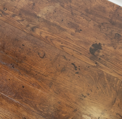 French, 19th Century, Rustic, Farmhouse Table