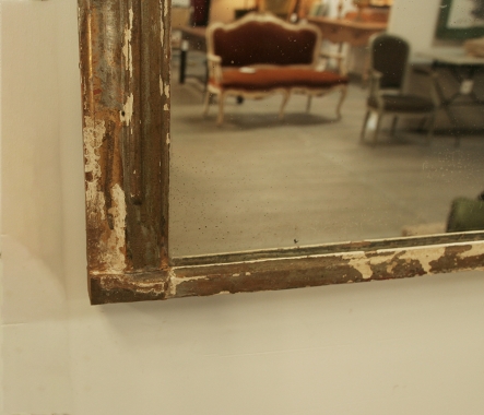 19th Century Distressed Mirror