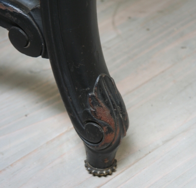 Ebonised Napoleon III Centre Table