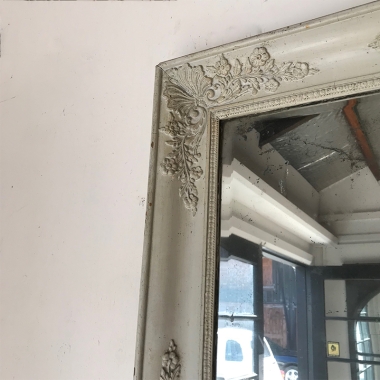 Painted Empire Pale Grey Mirror