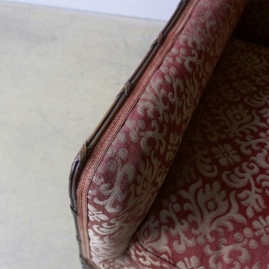 Late 19th Century, French, Empire Style Upholstered Armchair