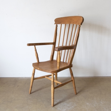 English, Elm, Provincial Armchair