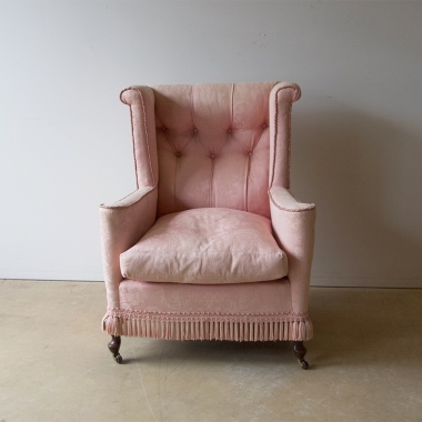 English, 19th Century, Winged Armchair