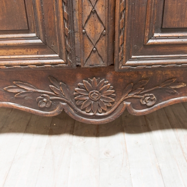 Superb French Normandy Marriage Armoire