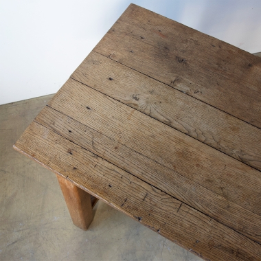 French Oak Farmhouse Table 