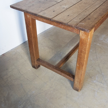 French Oak Farmhouse Table 