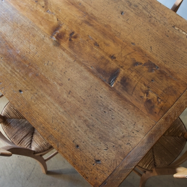 French, Fruitwood, 8 Seater, Farmhouse Table