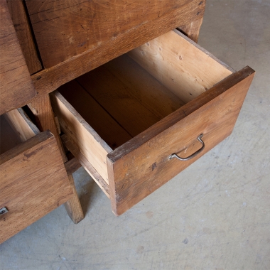 Large, French, 19th century, Grain Drawers