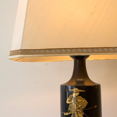 Mid Century Grecian Style Lamp