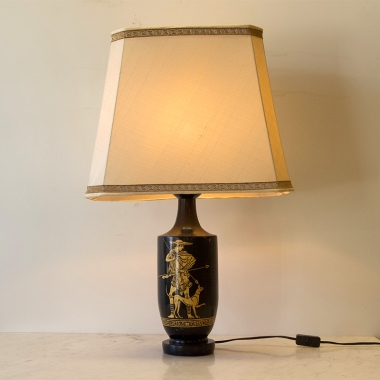 Mid Century Grecian Style Lamp