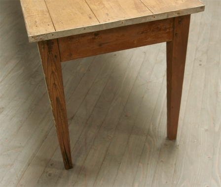 Rustic Florist Shop Table