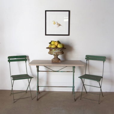 French Vintage Bistrot Table 