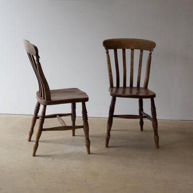 Harlequin Set Of English Provincial Chairs