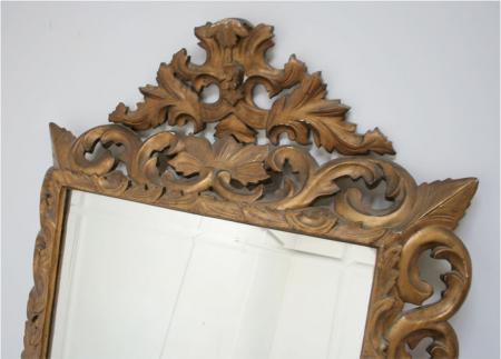 Italian baroque gilt mirror
