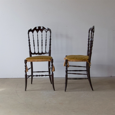 A Set Of Italian, 1950's, Chiavari Chairs