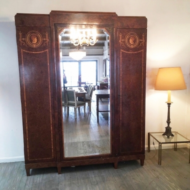 Italian 1930's Neoclassical Armoire