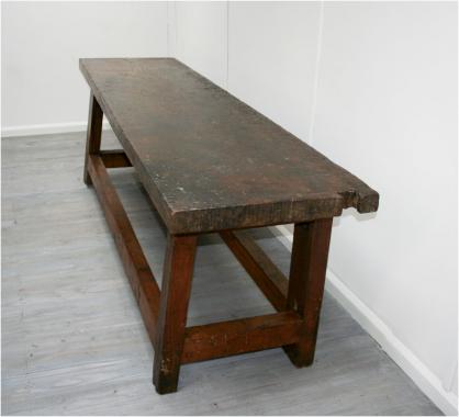 Large 19th Century Worktable 