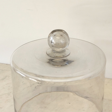 Large 19th Century Glass Cloche