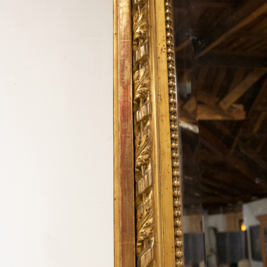 Large, French, 19th Century, Gilt Mirror