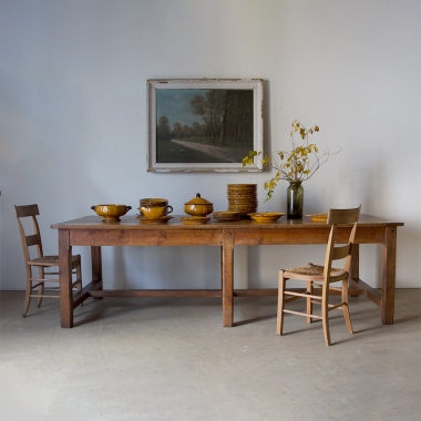 Large French Farmhouse Table