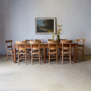 Large French Farmhouse Table