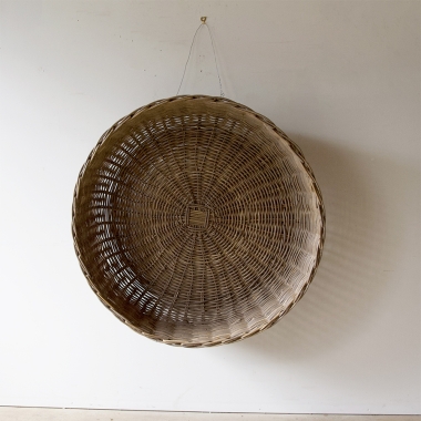 Large French Wine Harvest Basket