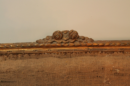 Deconstructed French Gilt Settee