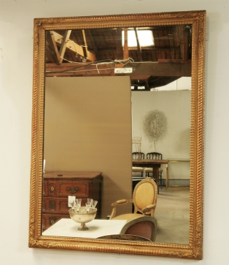 Louis Philippe Style Gilt Mirror