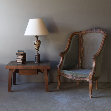 Louis 15th Style, Walnut Bergère