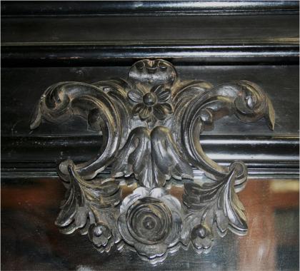 Napoleon III Ebonised Bonnetière