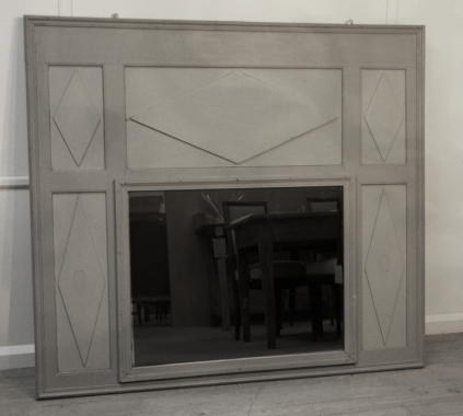 Painted Directoire Period Trumeau