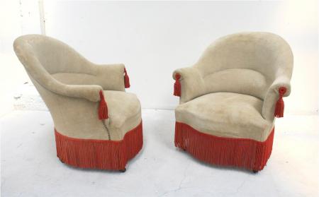 French Napoleon III Salon Chairs